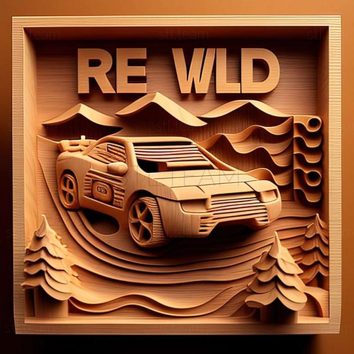 3D model SEGA Rally Revo game (STL)